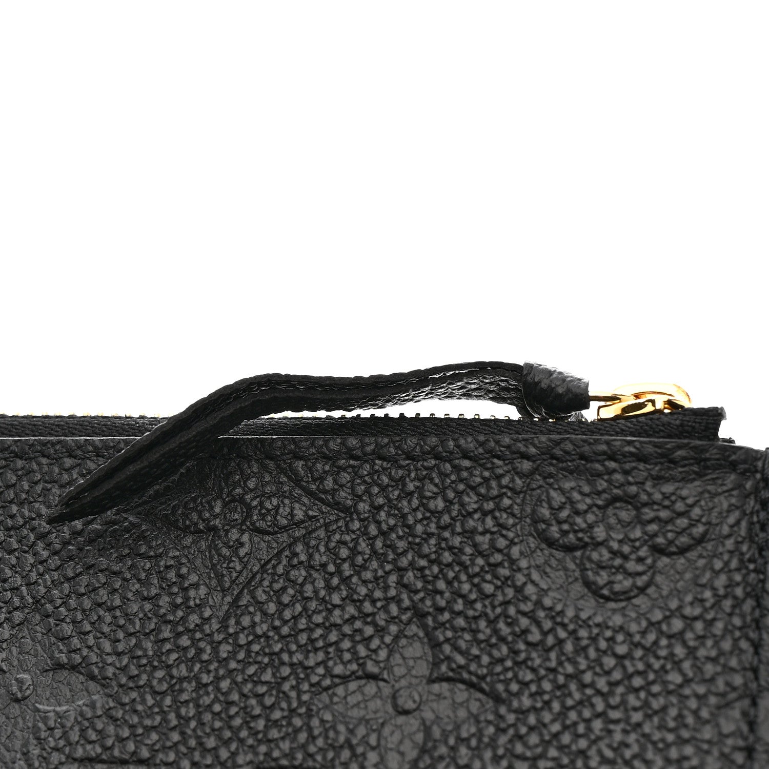 Louis Vuitton Empreinte Pochette Felicie Chain Wallet Black