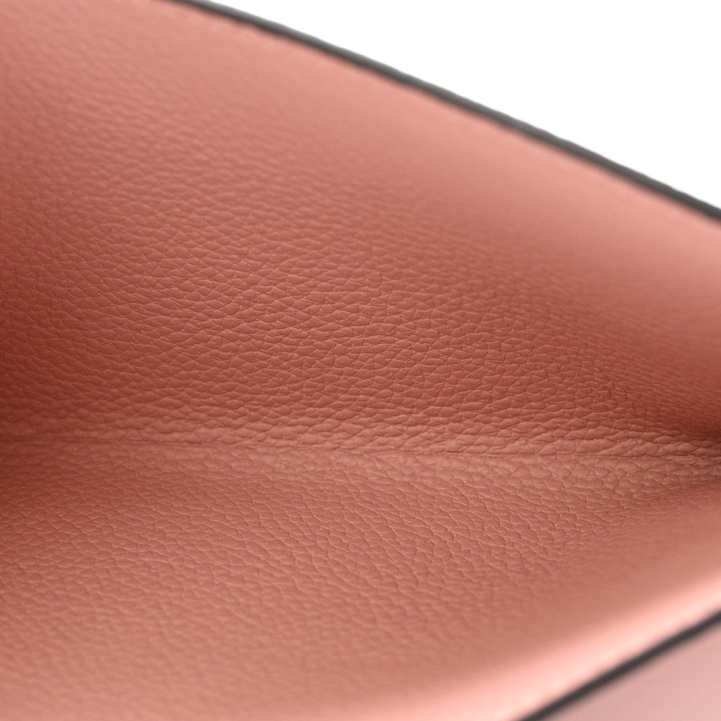 Louis Vuitton Calfskin Felicie Card Holder Insert Rose Poudre