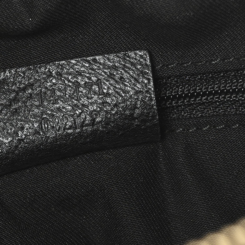 Gucci Monogram Small Abbey Tote Black