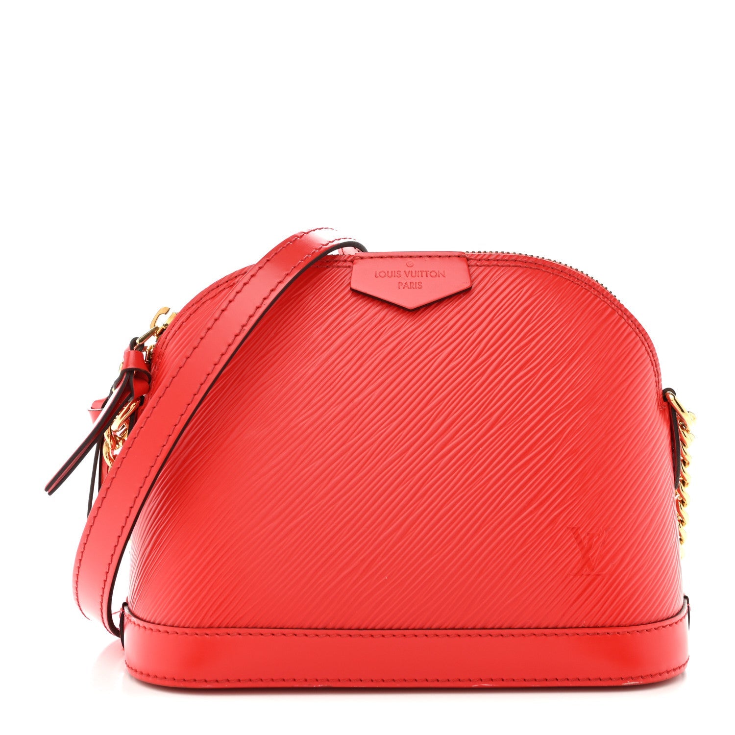 Louis Vuitton Epi Alma Mini Coquelicot