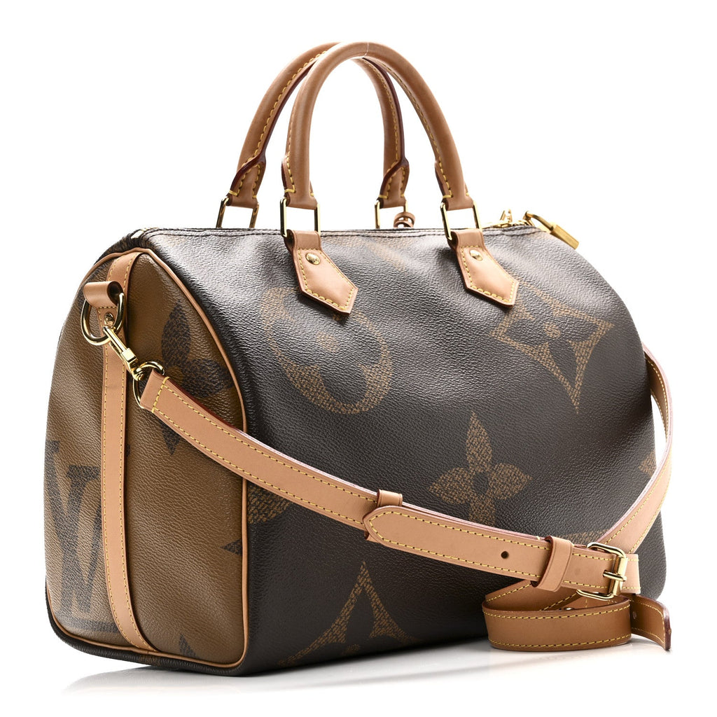 Louis Vuitton Reverse Monogram Giant Speedy Bandouliere 30