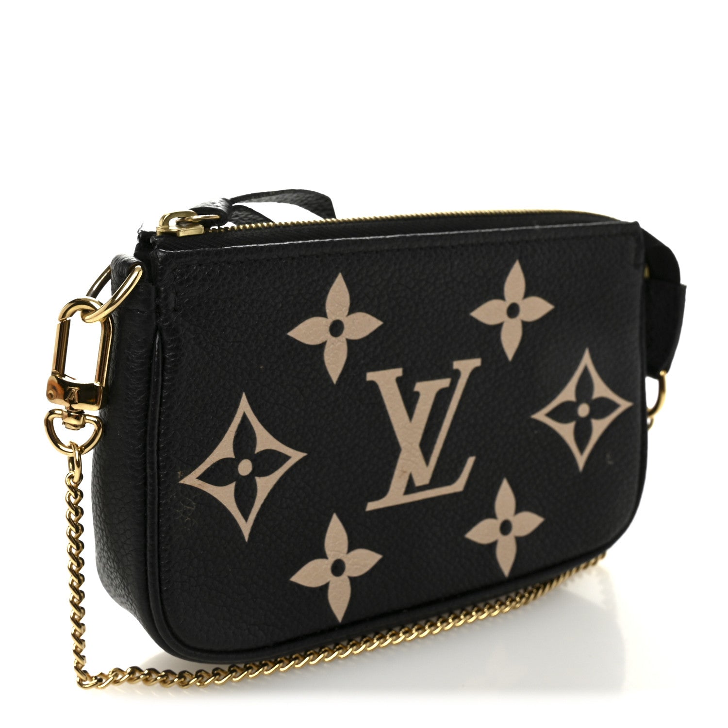 Louis Vuitton Empreinte Monogram Giant Mini Pochette Accessories Black