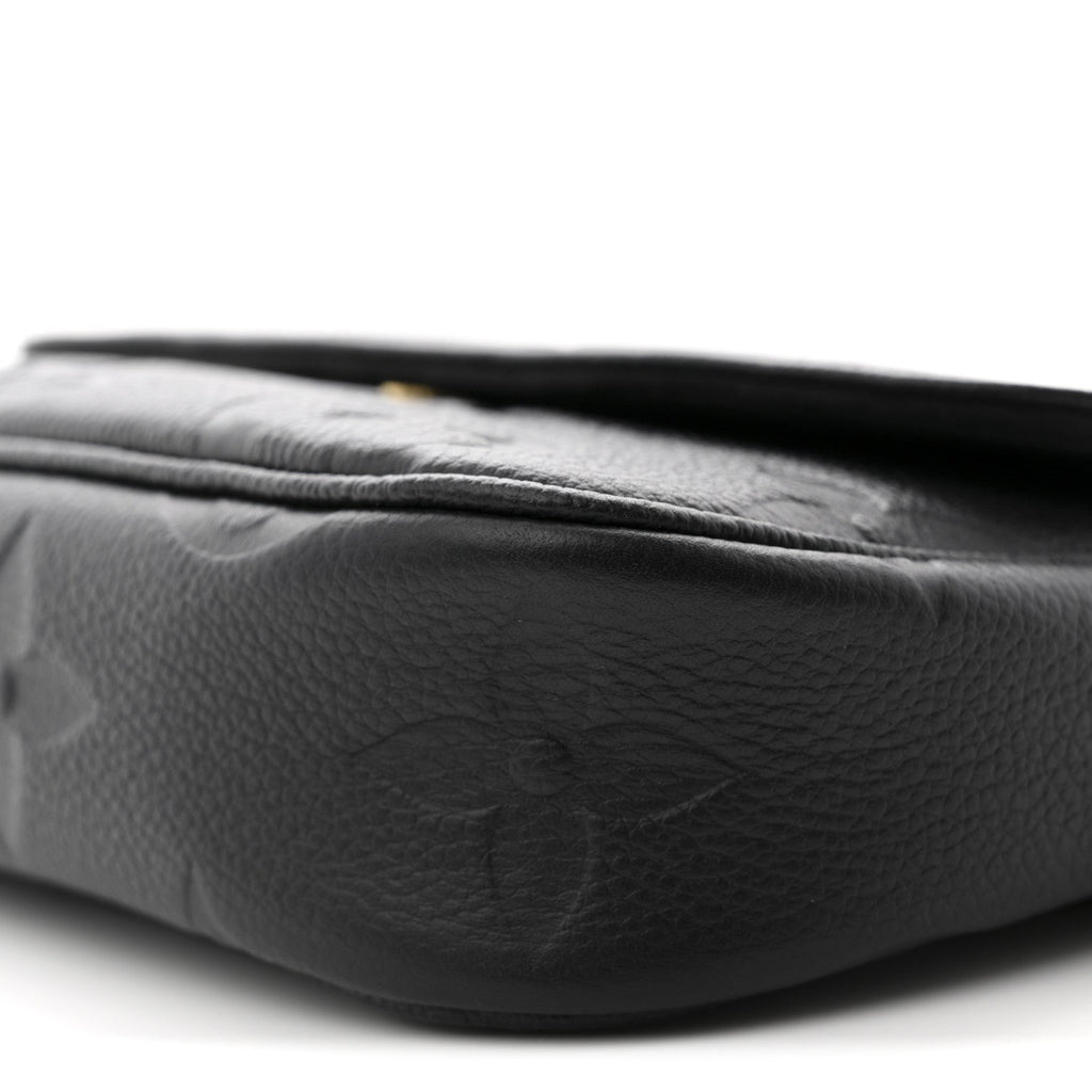 Louis Vuitton Empreinte Monogram Giant Ivy Wallet On Chain Black