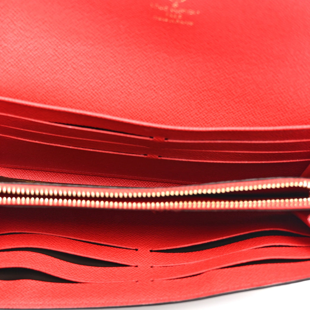 Louis Vuitton Monogram Candy Factory Sarah Wallet Candy Red