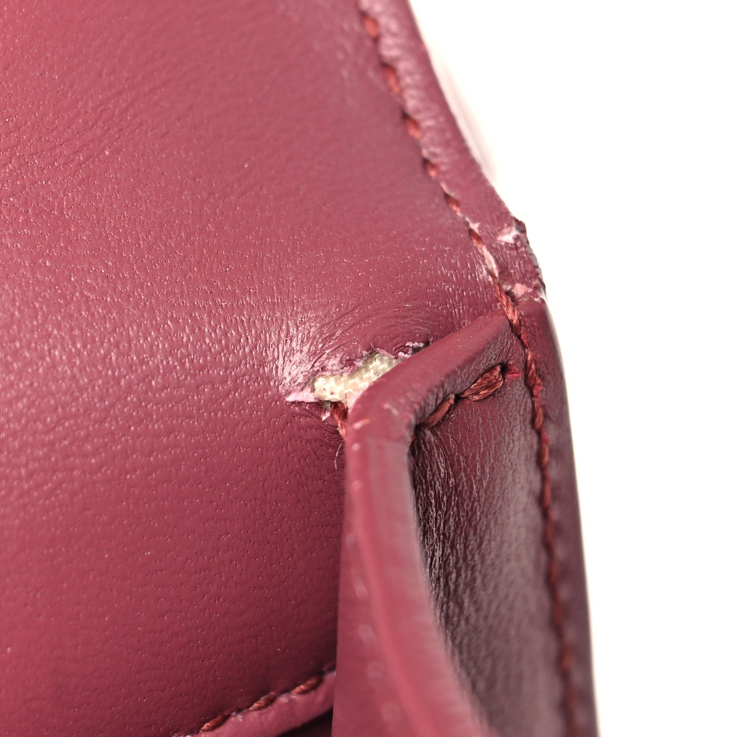 Christian Dior Smooth Calfskin 30 Montaigne Flap Bag Burgundy