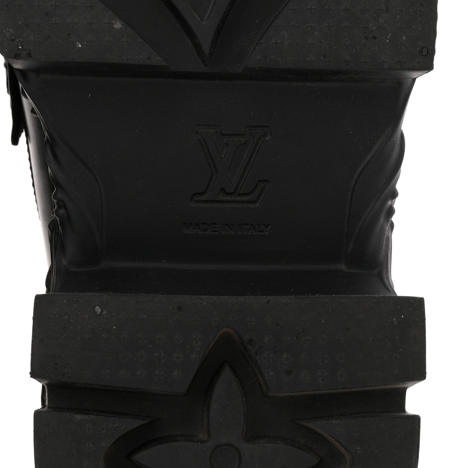 Louis Vuitton Calfskin Baroque Mens LV Loafers 8 Black