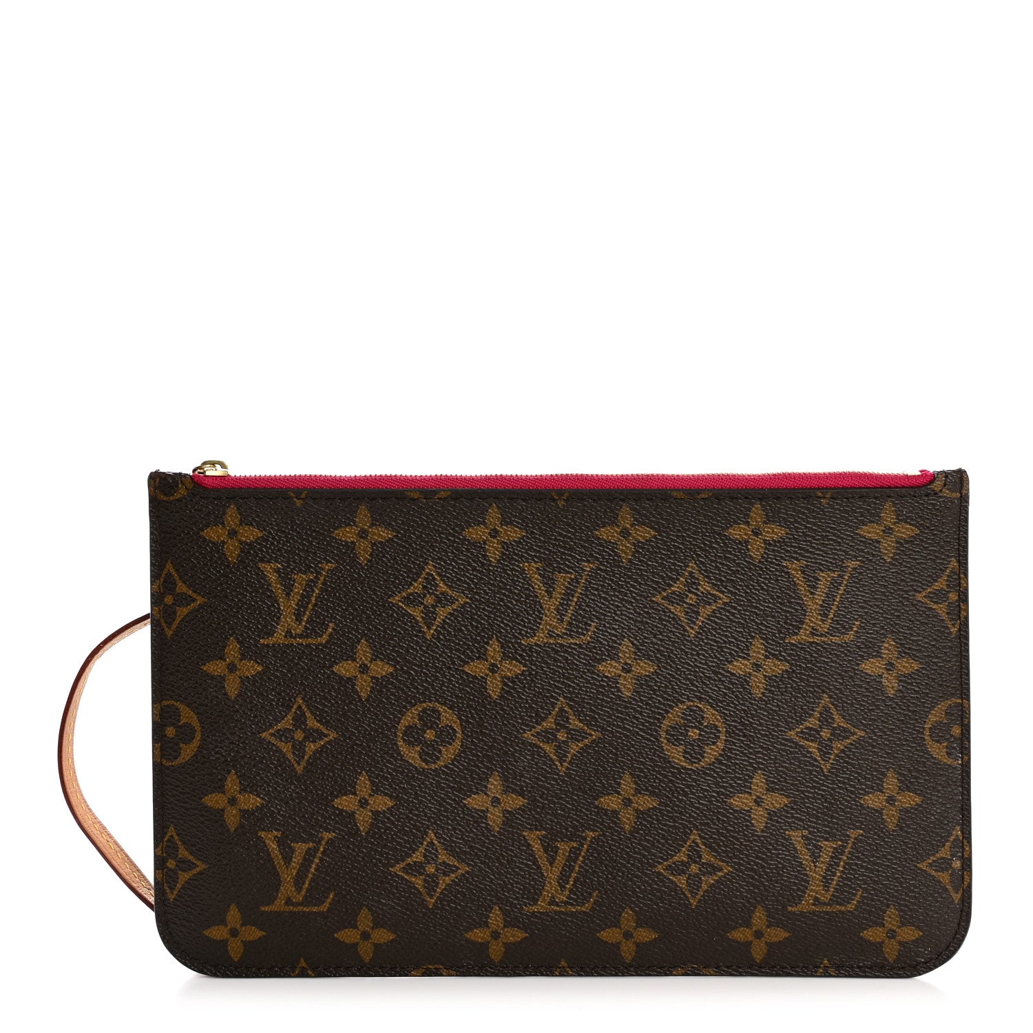 Louis Vuitton Monogram Neverfull MM GM Pochette Pivoine