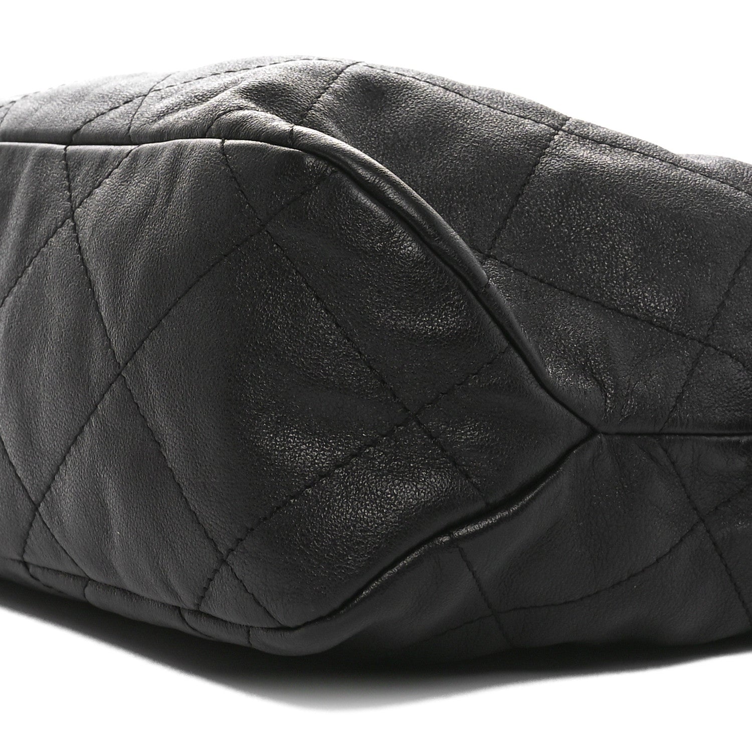 Chanel Calfskin Quilted Daily Hobo Black