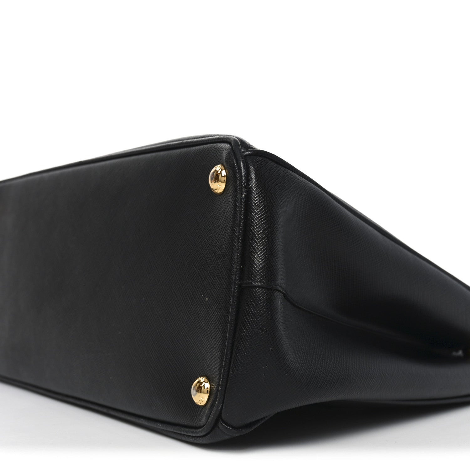 Prada Saffiano Medium Galleria Double Zip Tote Black
