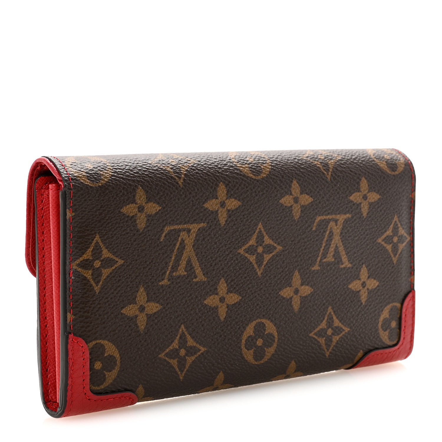 Louis Vuitton Monogram Sarah Retiro Wallet Cherry