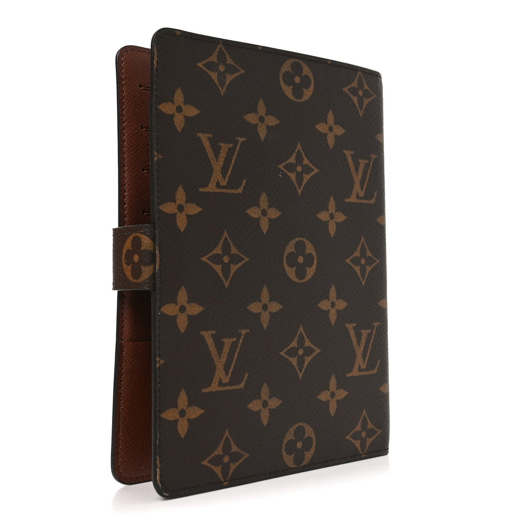 Louis Vuitton Monogram Medium Ring Agenda Cover