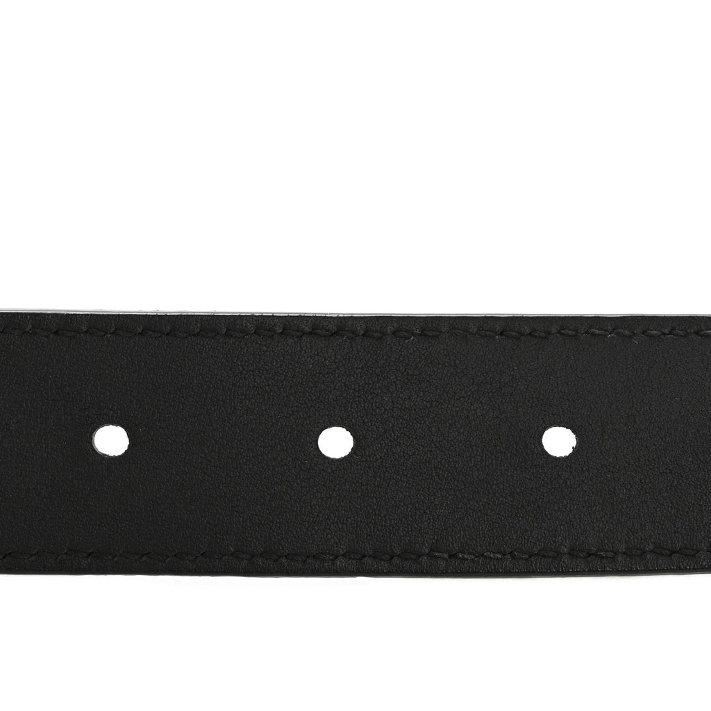 Gucci Calfskin Double G 30mm Belt 85 34 Black