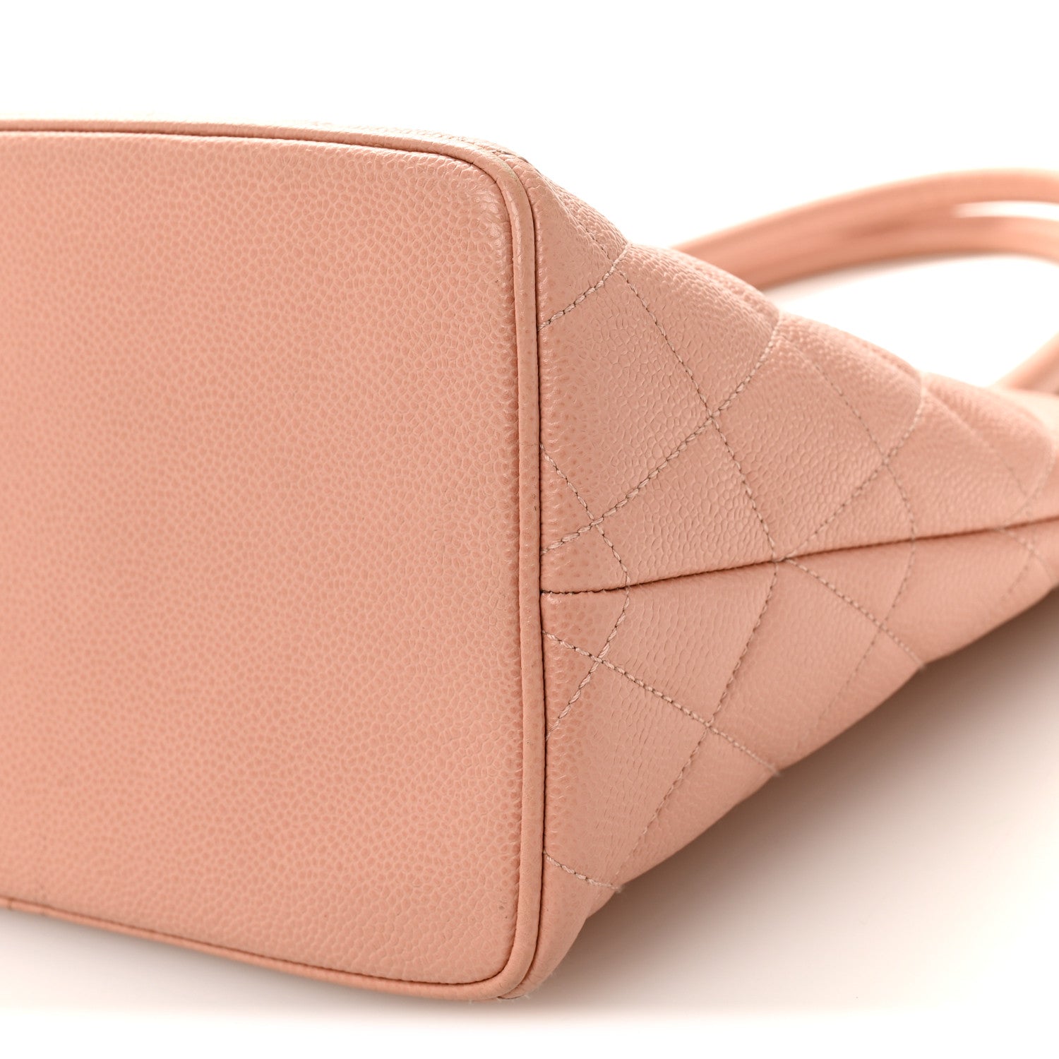 Chanel Caviar Quilted Medallion Tote Light Pink