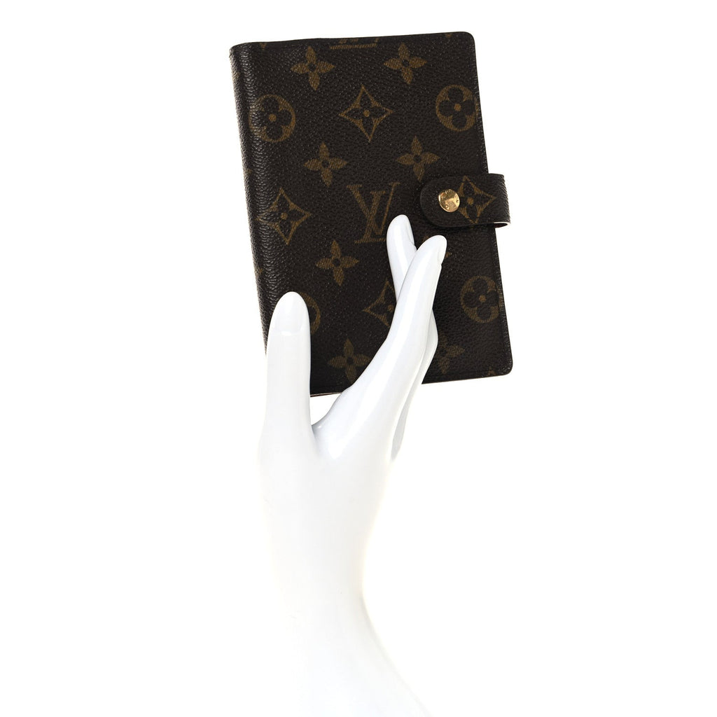 Louis Vuitton Monogram Small Ring Agenda Cover