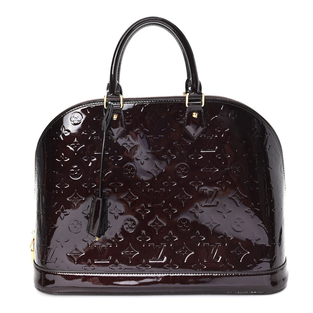 Louis Vuitton Vernis Alma GM Amarante