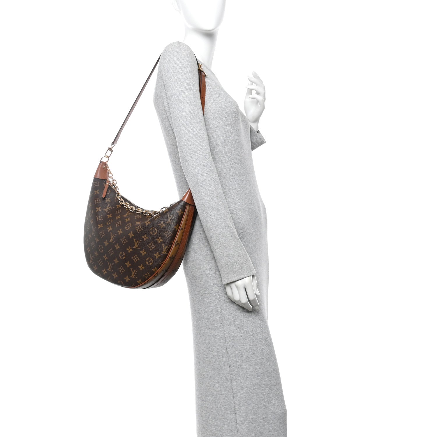 Louis Vuitton Reverse Monogram Loop Hobo