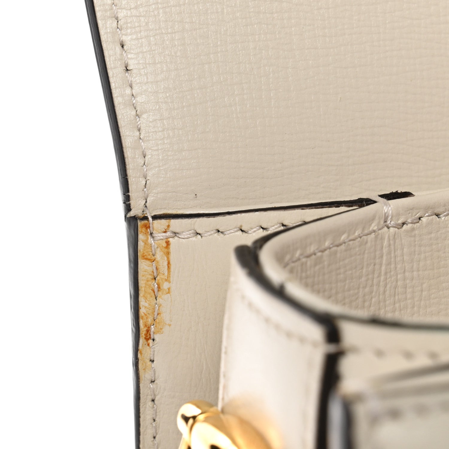 Gucci GG Supreme Monogram Horsebit 1955 Shoulder Bag Beige Mystic White