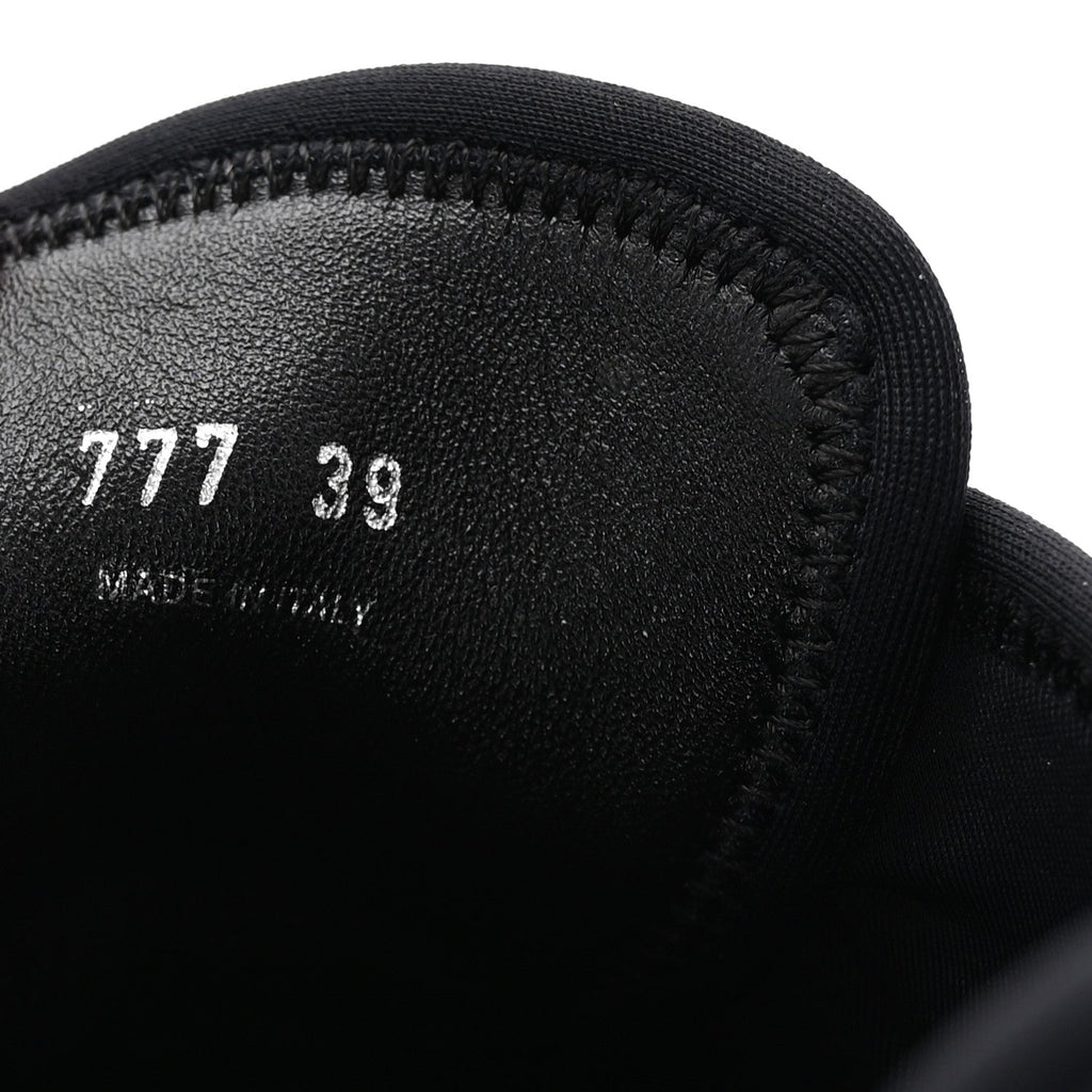 Prada Neoprene Slip On Sneakers 39 Black