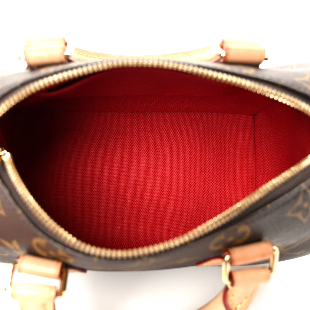 Louis Vuitton Monogram Speedy Bandouliere 20 Black