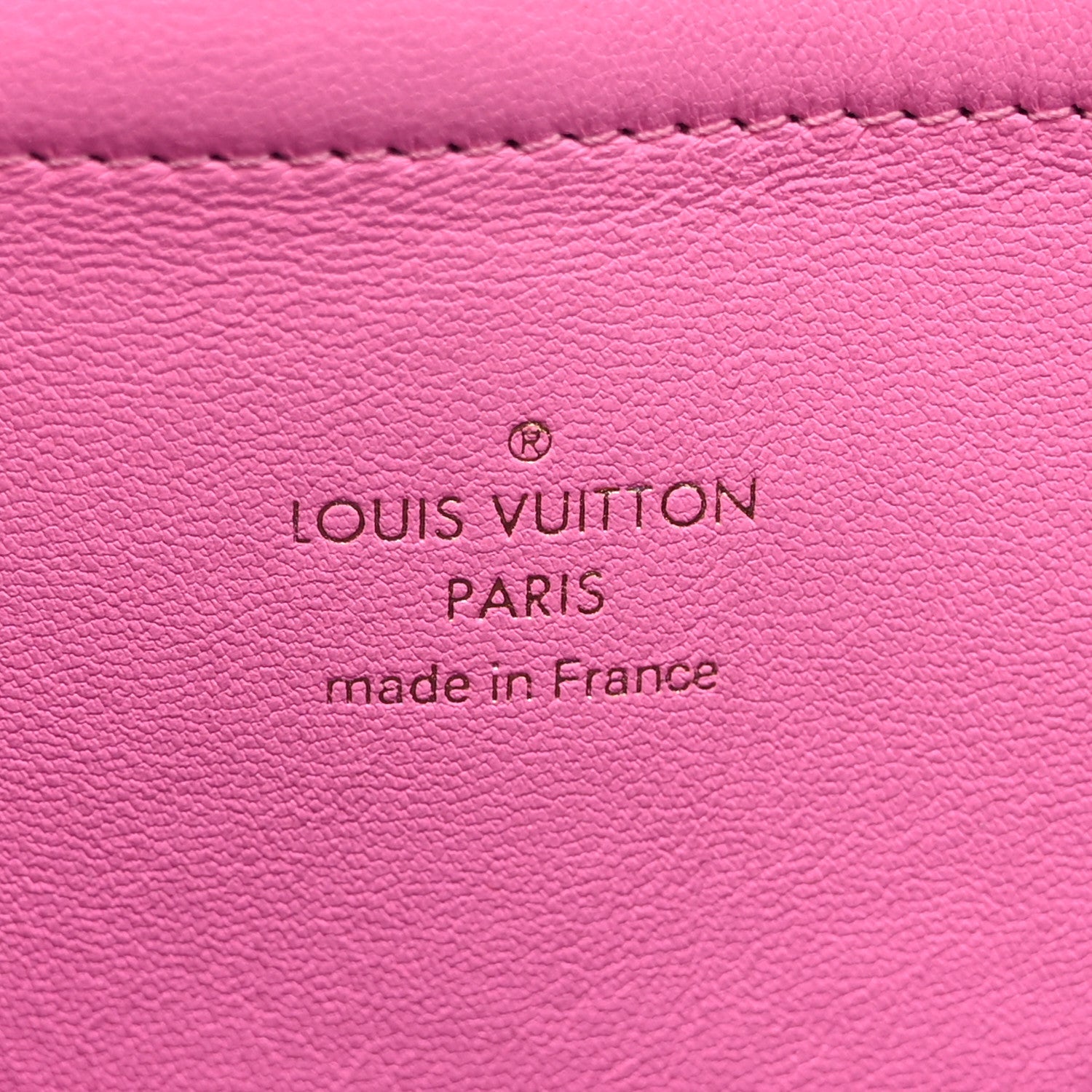Louis Vuitton Calfskin Embossed Monogram Vuittamins Utility Crossbody Rose Violet