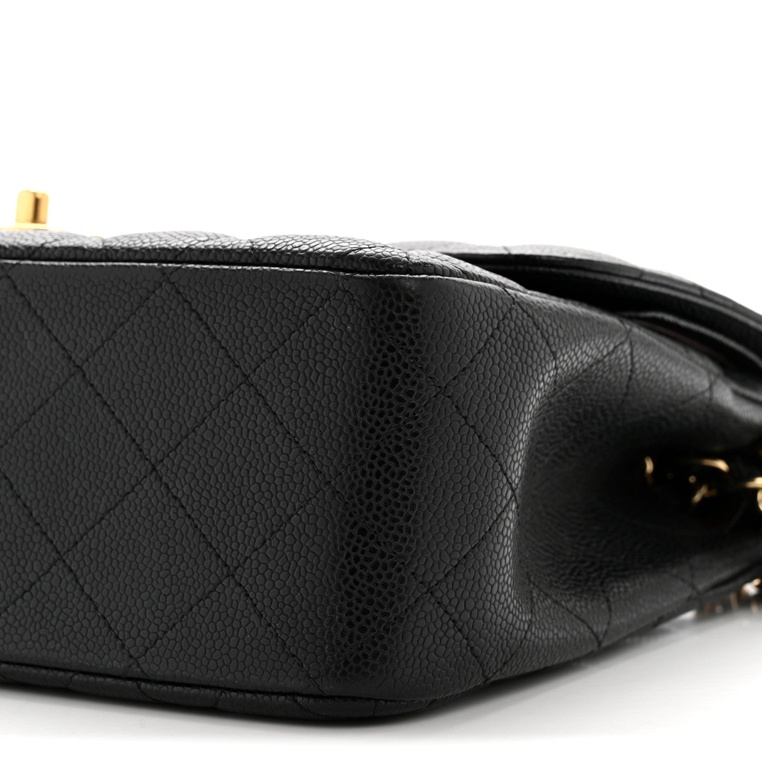 Chanel Caviar Quilted Jumbo Double Flap Black