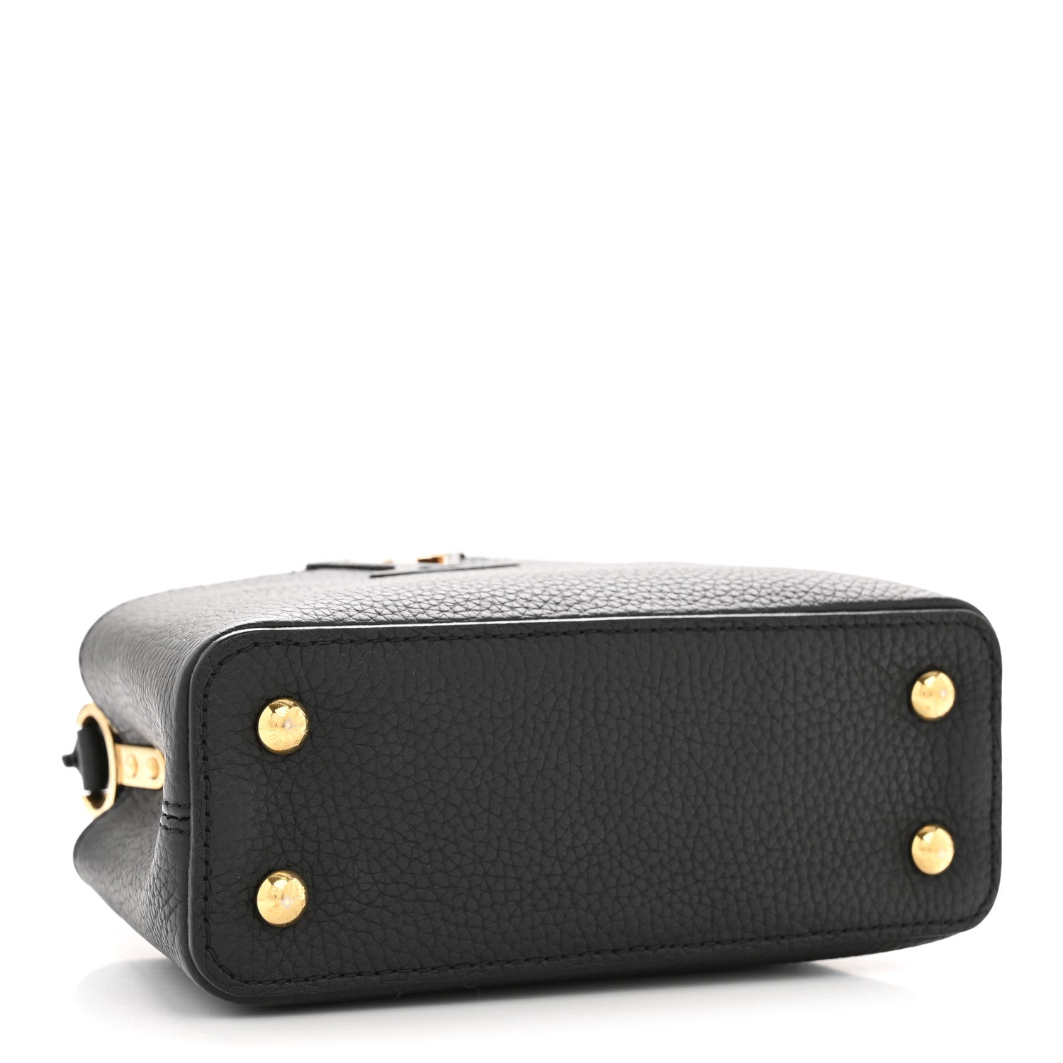 Louis Vuitton Taurillon Mini Capucines Black