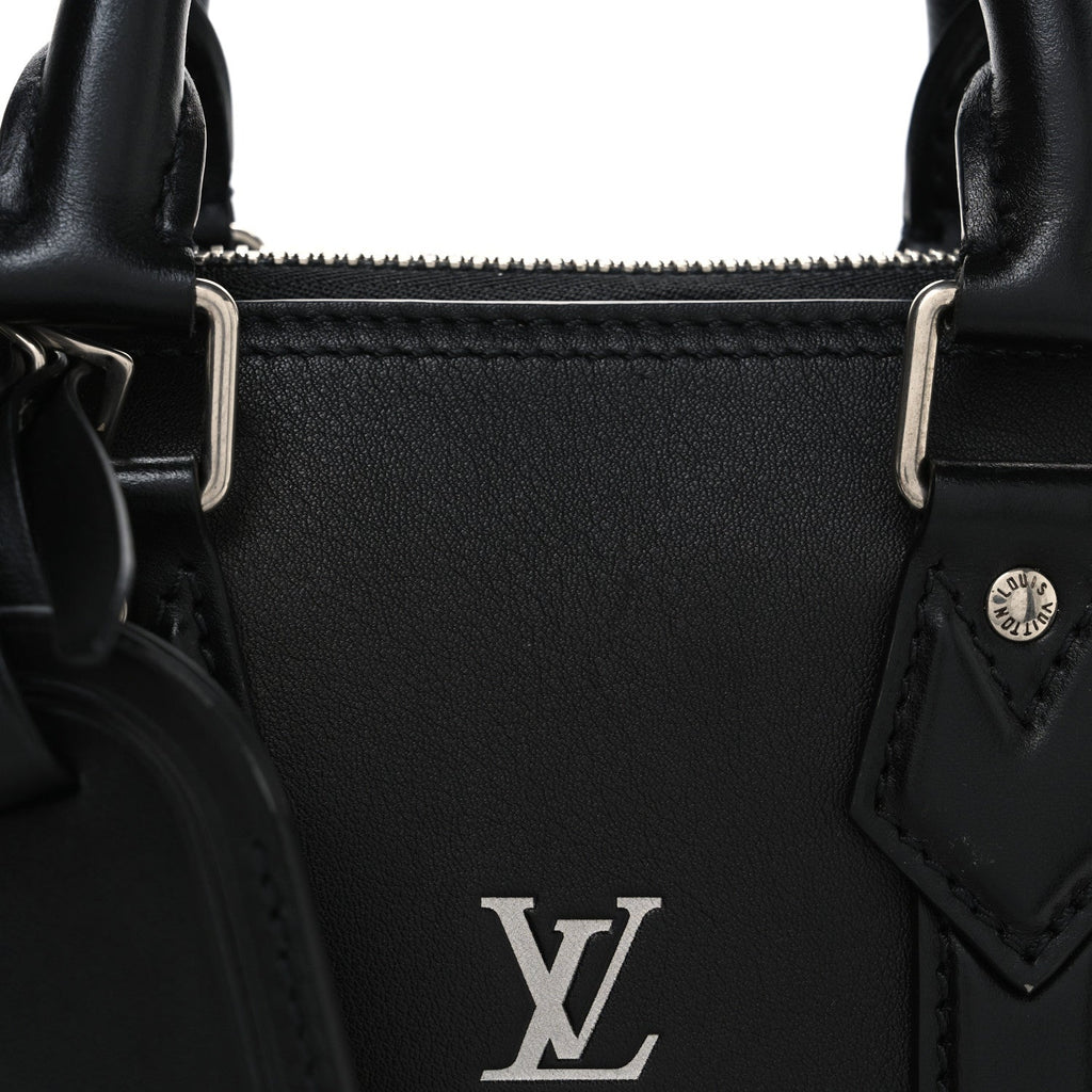 Louis Vuitton Blason Calfskin Monogram East West Alma Black