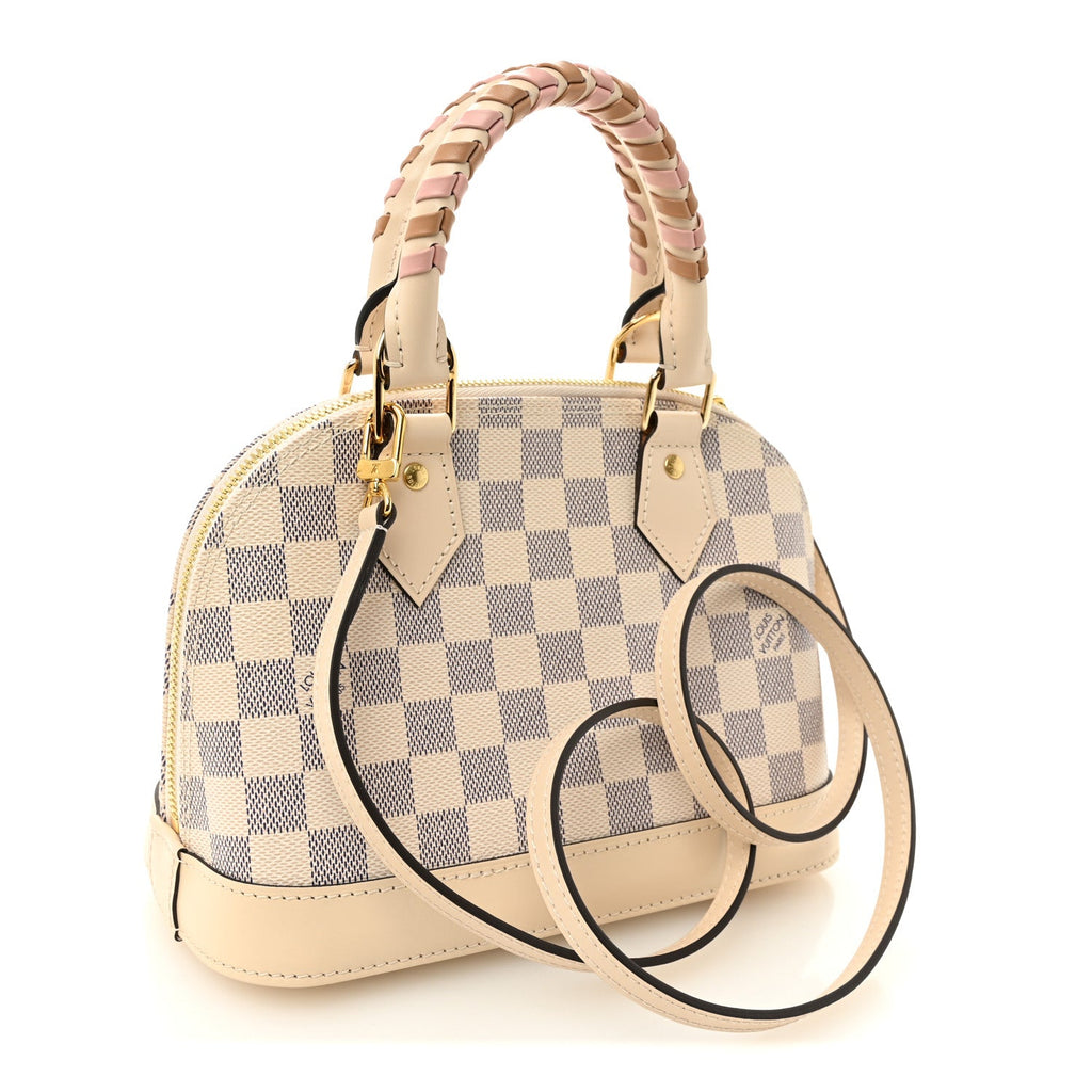 Louis Vuitton Damier Azur Braided Alma BB