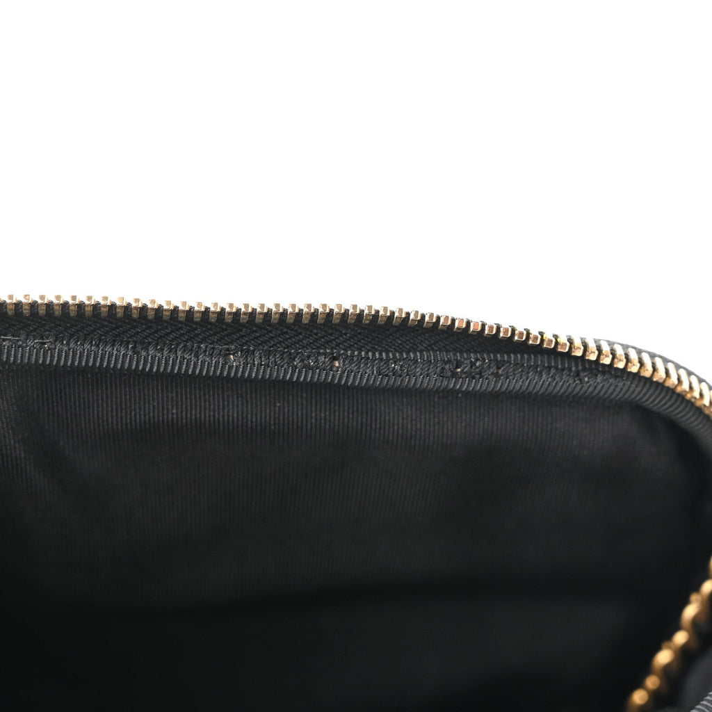 Chanel Lambskin Quilted Medium Girl Shoulder Bag White Black
