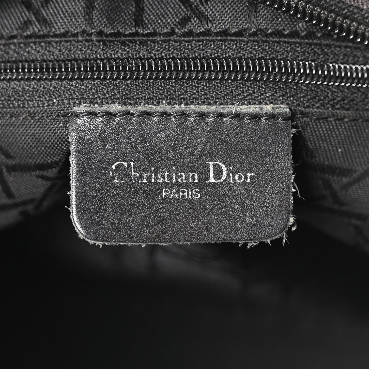 Christian Dior Nylon Cannage Large Lady Dior