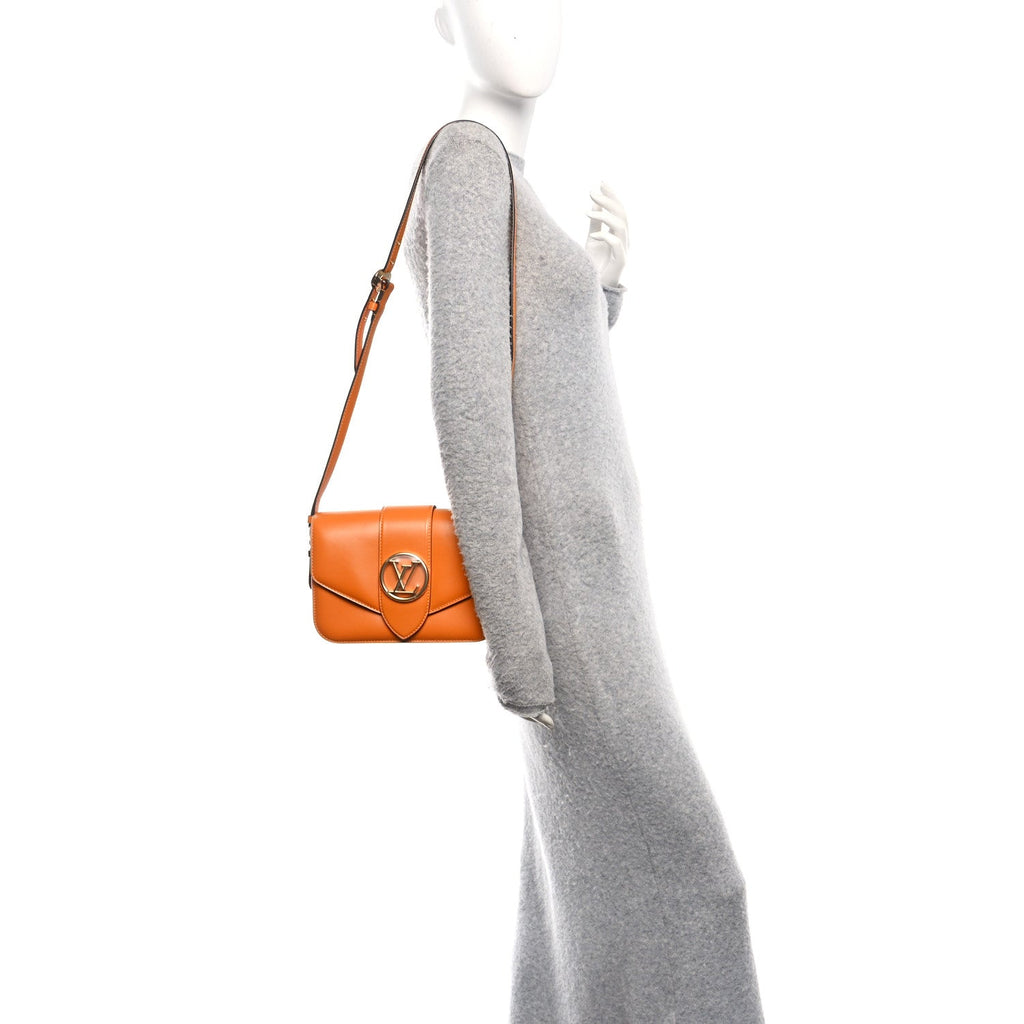 Louis Vuitton Smooth Calfskin LV Pont 9 Summer Gold