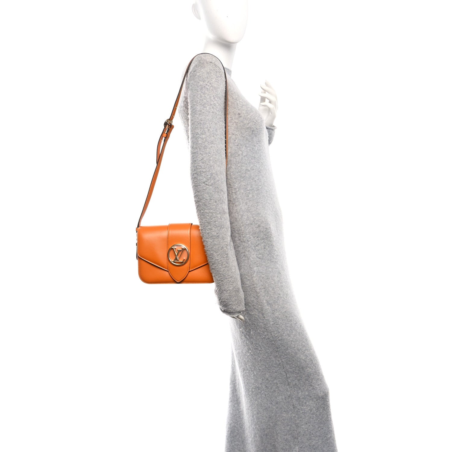 Louis Vuitton Smooth Calfskin LV Pont 9 Summer Gold