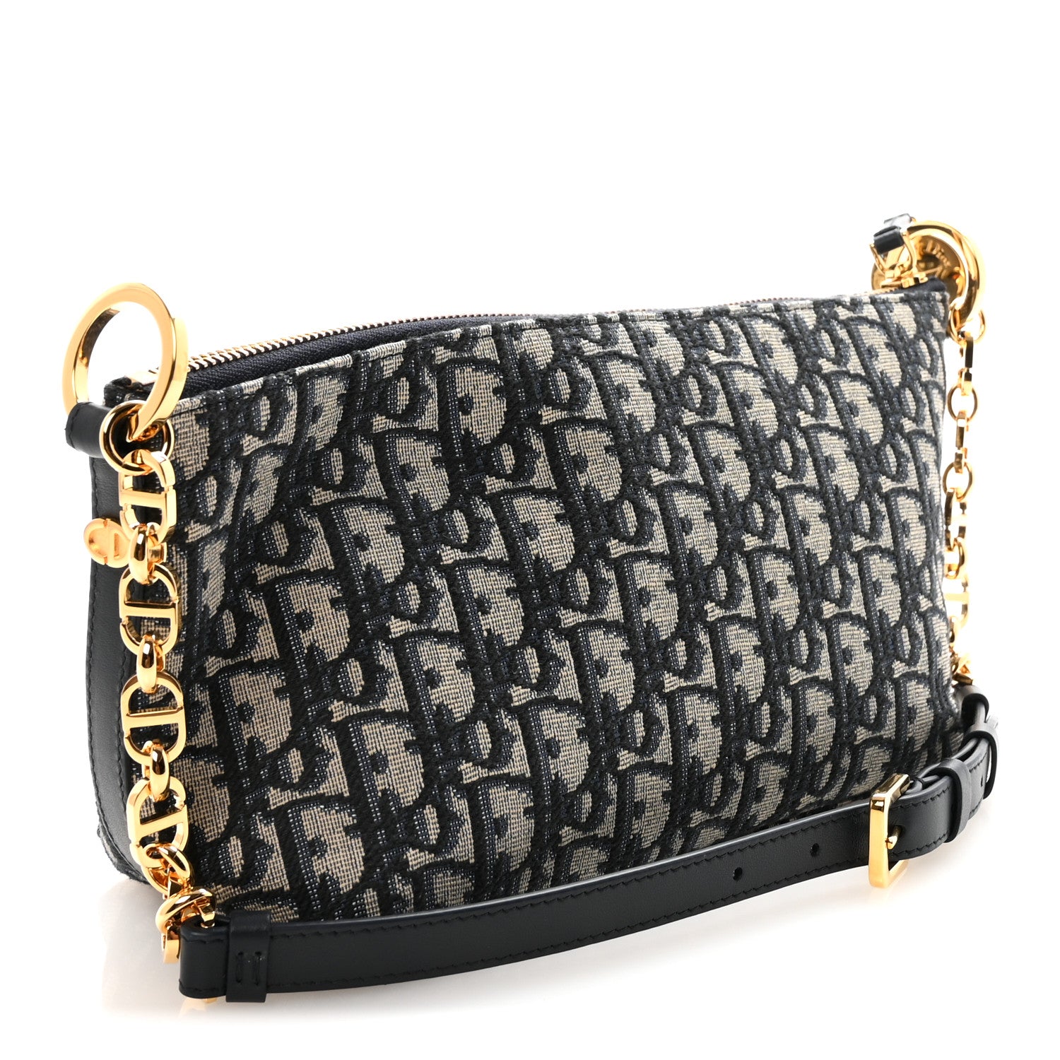 Christian Dior Oblique DiorStar Hobo Bag Blue