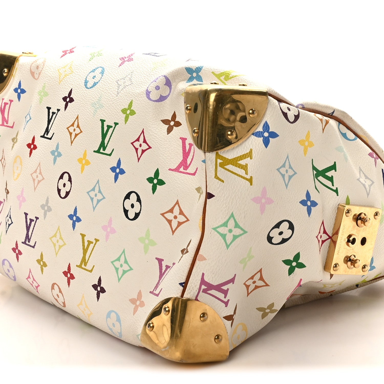 Louis Vuitton Monogram Multicolor Speedy 30 White