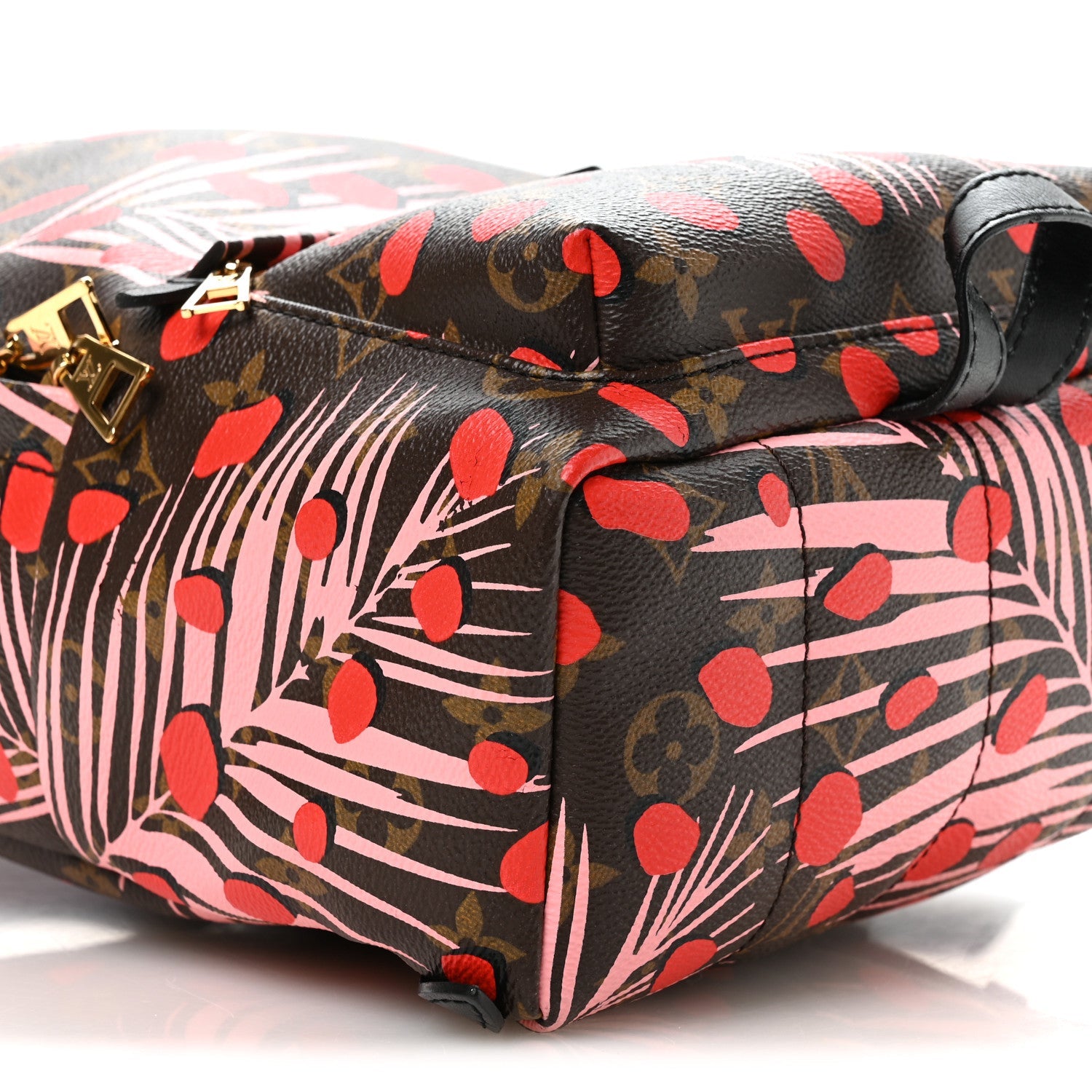 Louis Vuitton Monogram Jungle Dots Palm Springs Backpack PM Sugar Pink Poppy