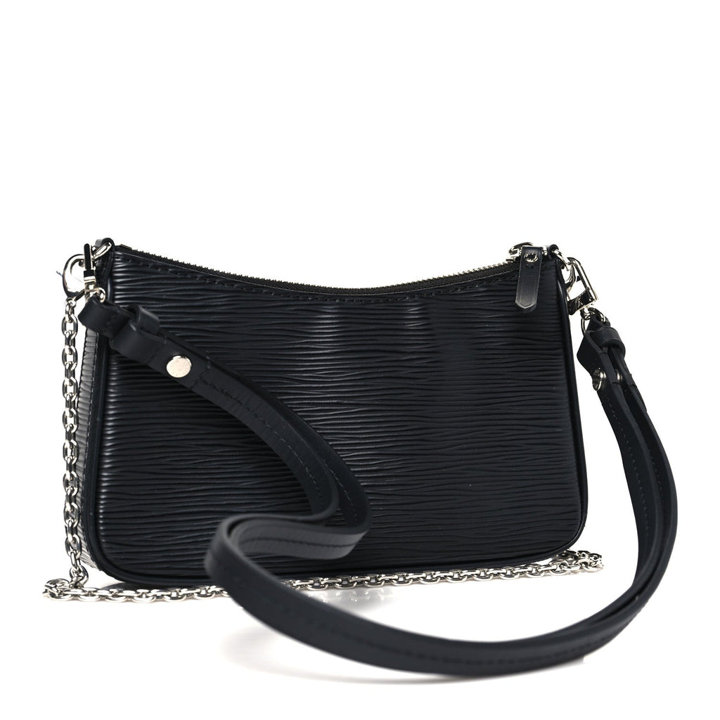 Louis Vuitton Epi Easy Pouch On Strap Black