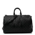 Louis Vuitton Monogram Eclipse Keepall Bandouliere 45