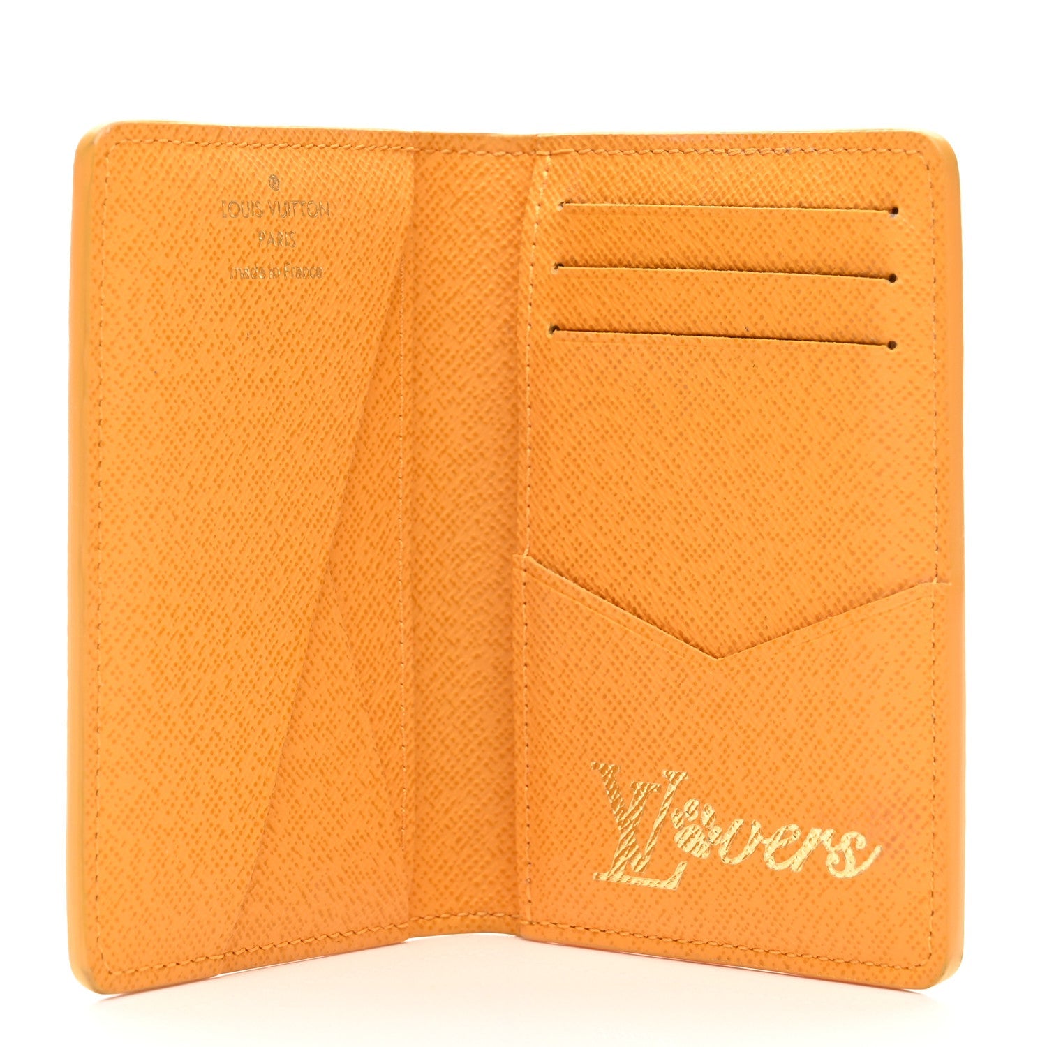 Louis Vuitton Monogram Heritage Pocket Organizer Safran Yellow