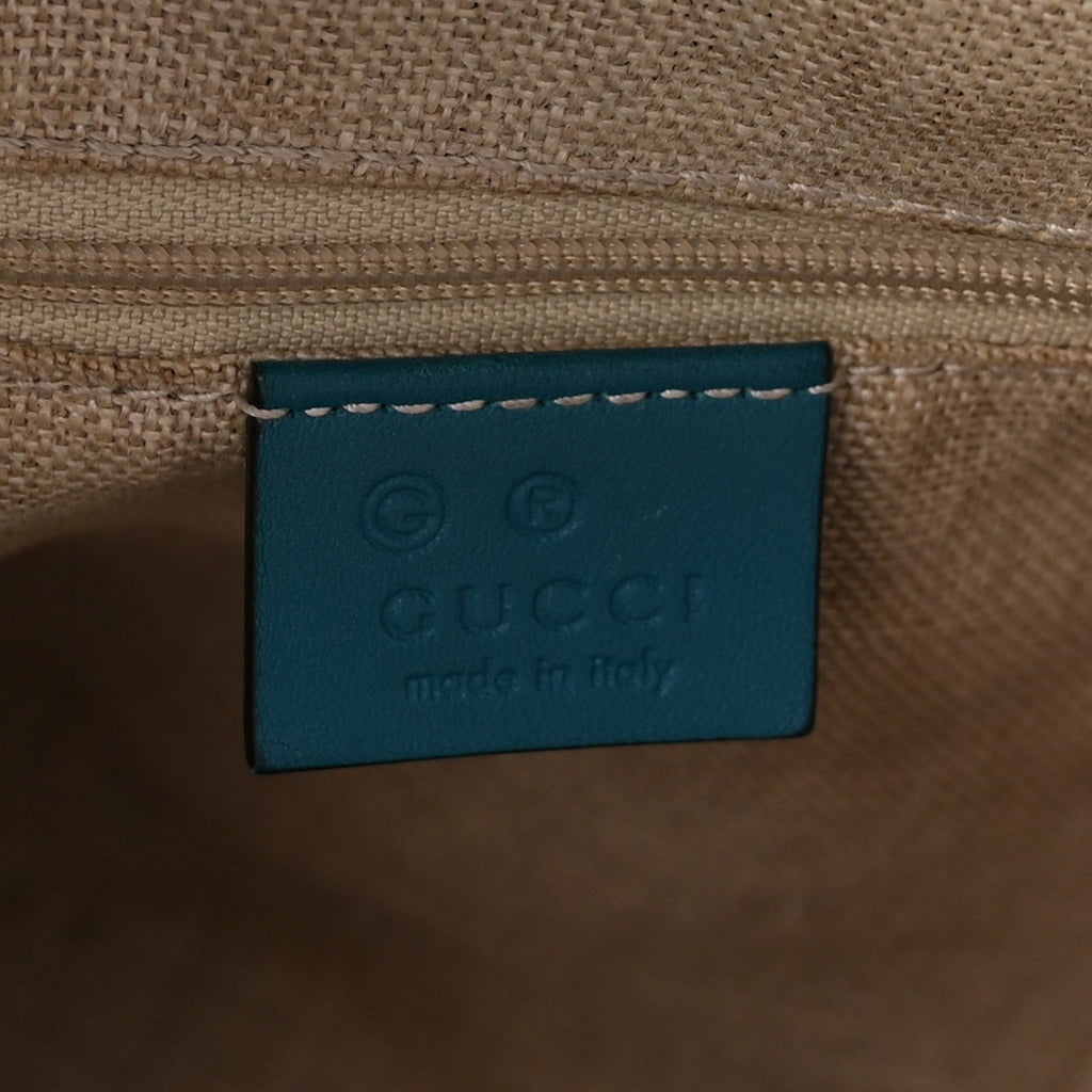 Gucci Soft Microguccissima Dome Satchel Deep Cobalt