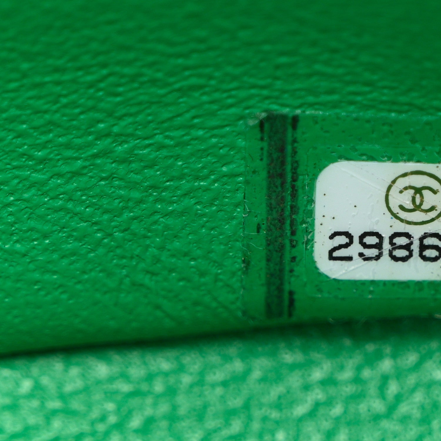 Chanel Lambskin Quilted Mini Square Flap Green