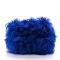 Chanel Shearling Lambskin CC Hook Card Holder Blue