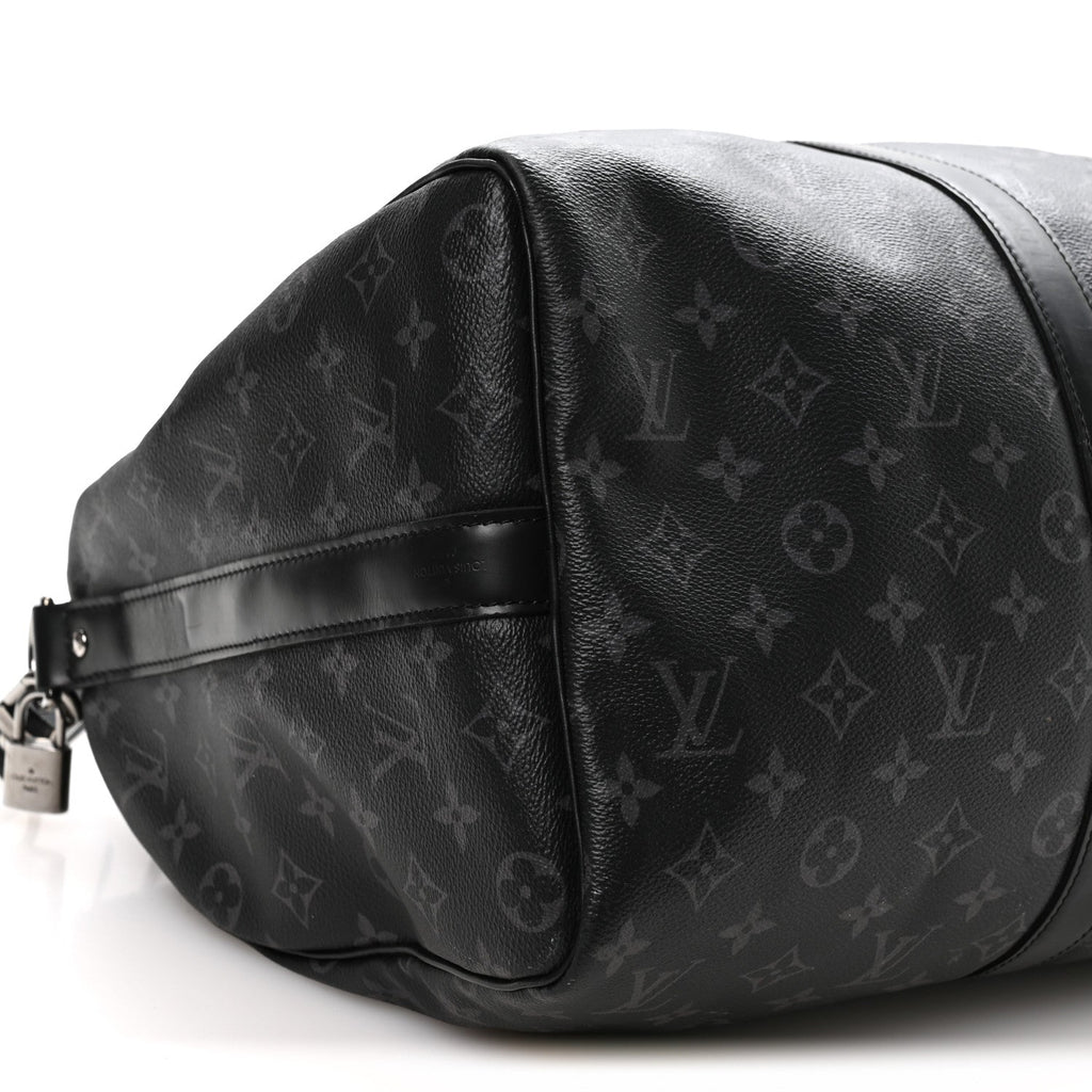 Louis Vuitton Monogram Eclipse Keepall Bandouliere 45