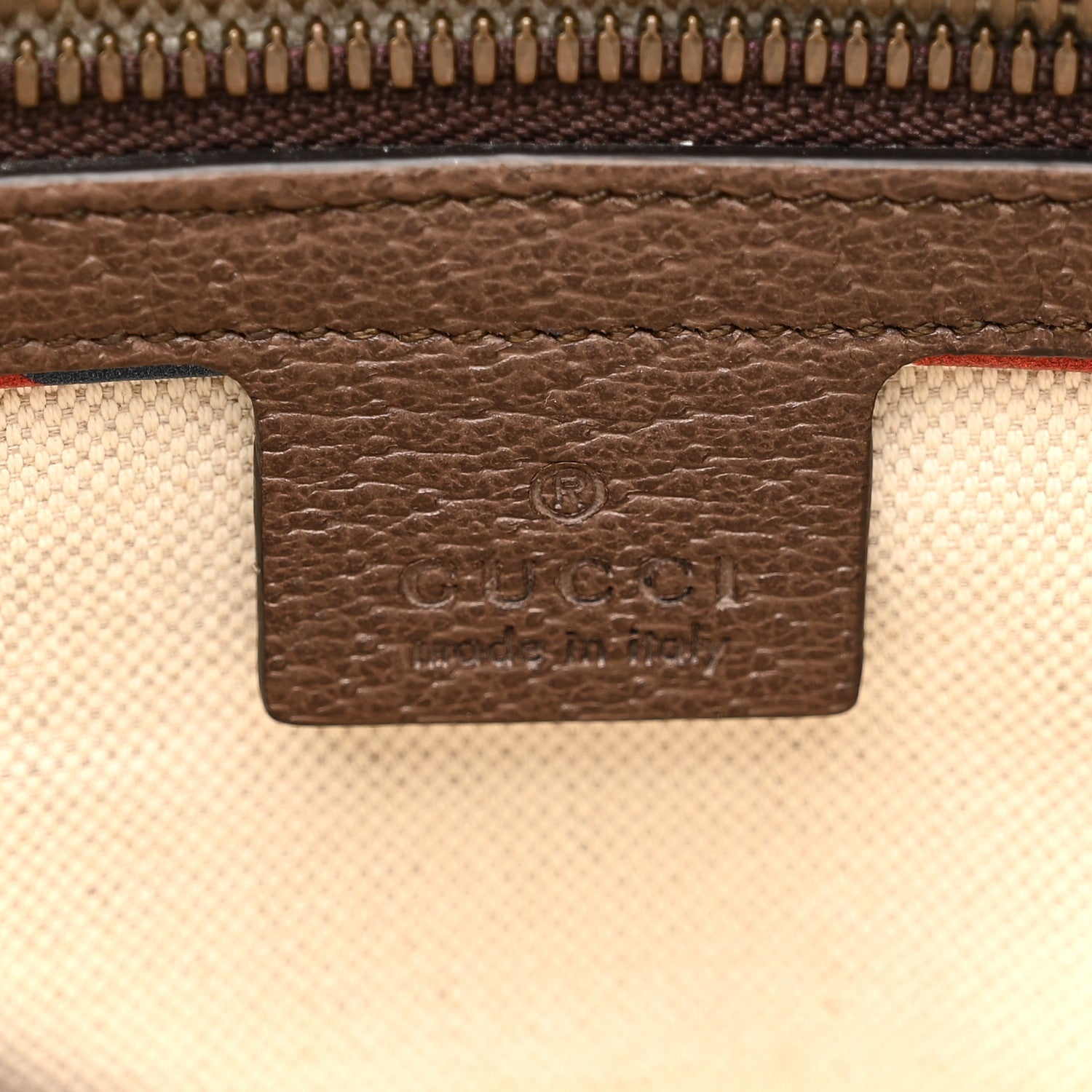 Gucci Soft GG Supreme Monogram Courrier Web Medium Flat Messenger Bag Beige New Acero Multicolor