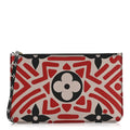Louis Vuitton Monogram Giant Crafty Neverfull MM GM Pochette Creme Rouge Black