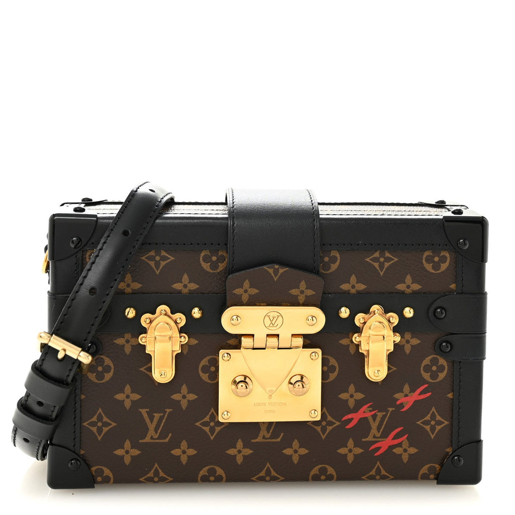 Louis Vuitton Monogram Petite Malle Black