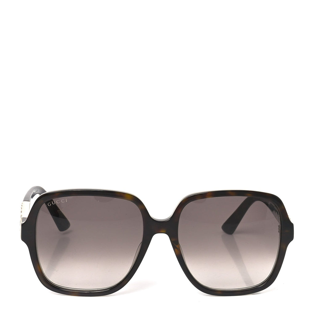 Gucci Oversized Square GG1189S Sunglasses Havana