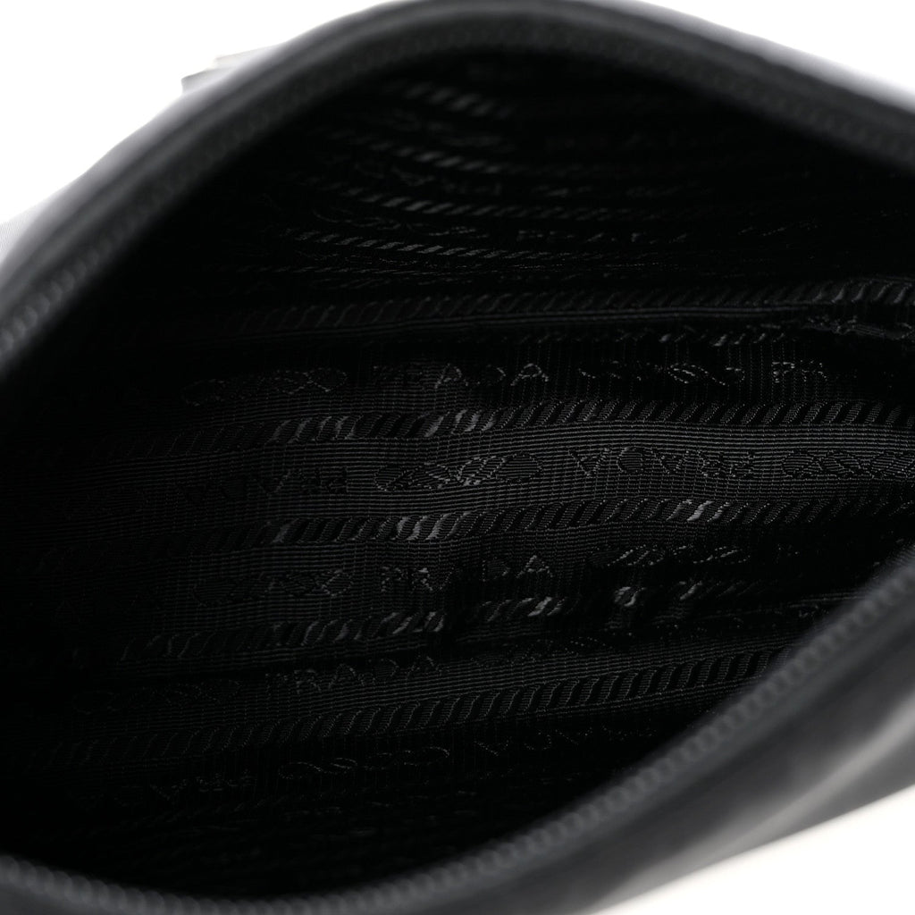 Prada Tessuto Nylon Mini Re-Edition 2000 Bag Black