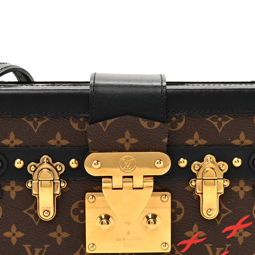 Louis Vuitton Monogram Petite Malle Black
