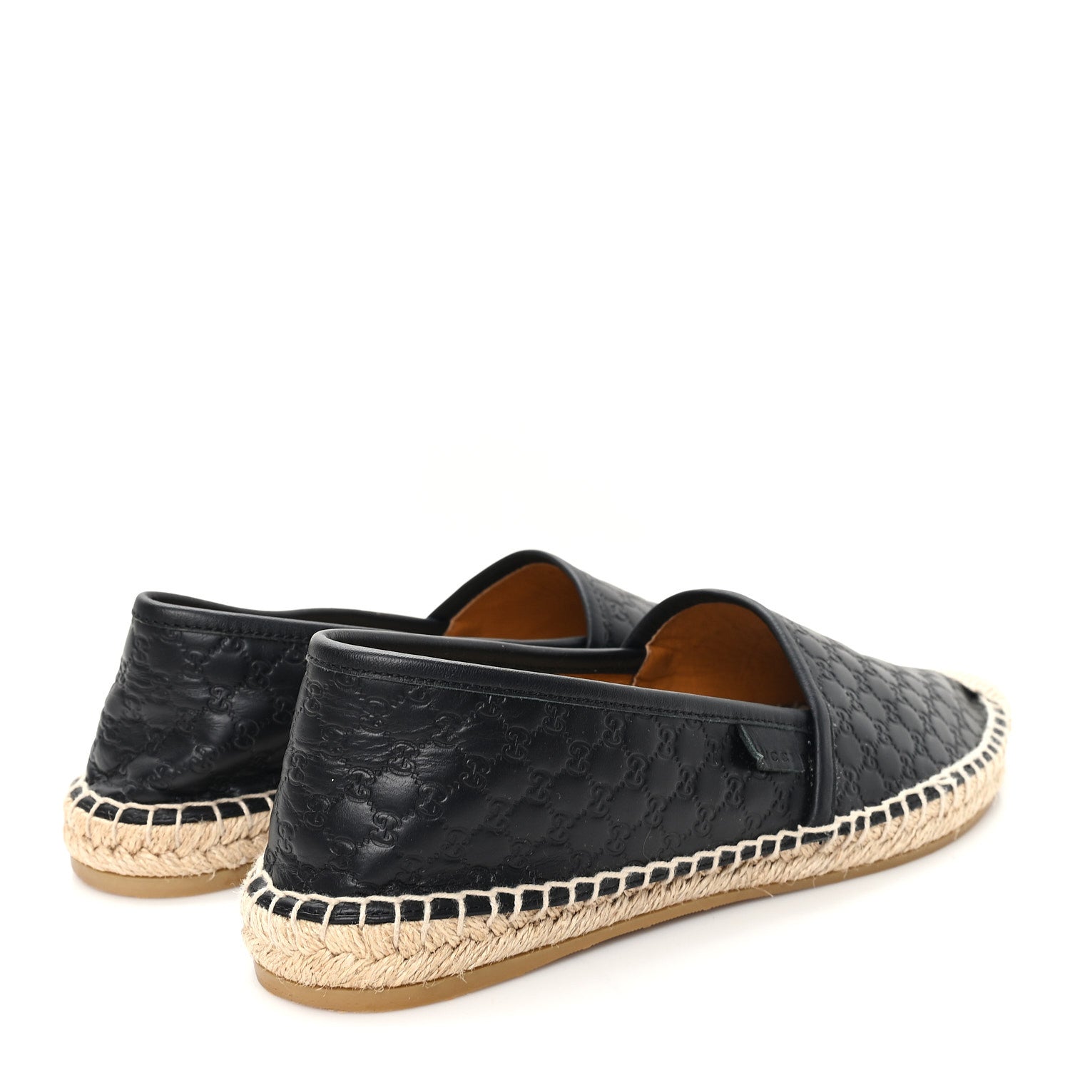 Gucci Microguccissima Signature Espadrilles 38 Black