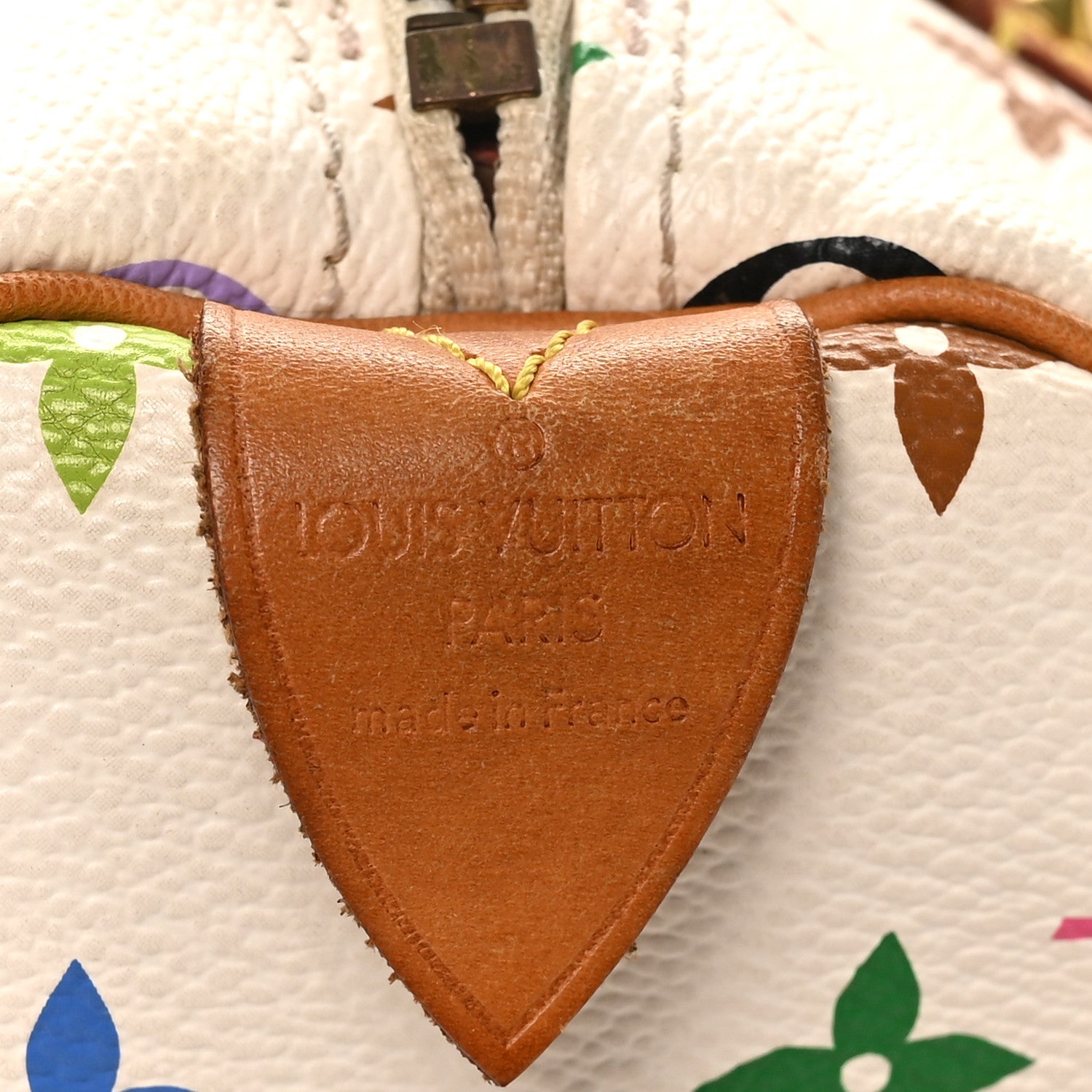 Louis Vuitton Monogram Multicolor Speedy 30 White